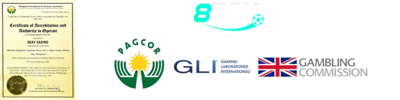 Giấy phép kinh doanh hợp pháp của nhà cái 8day